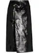 Image 1 of Lemaire high-waisted coated midi skirt