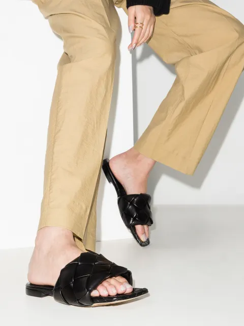 bottega veneta woven sandals