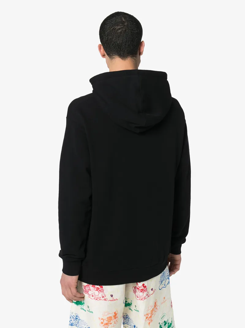 GUCCI BOUTIQUE LOGO-PRINT HOODIE