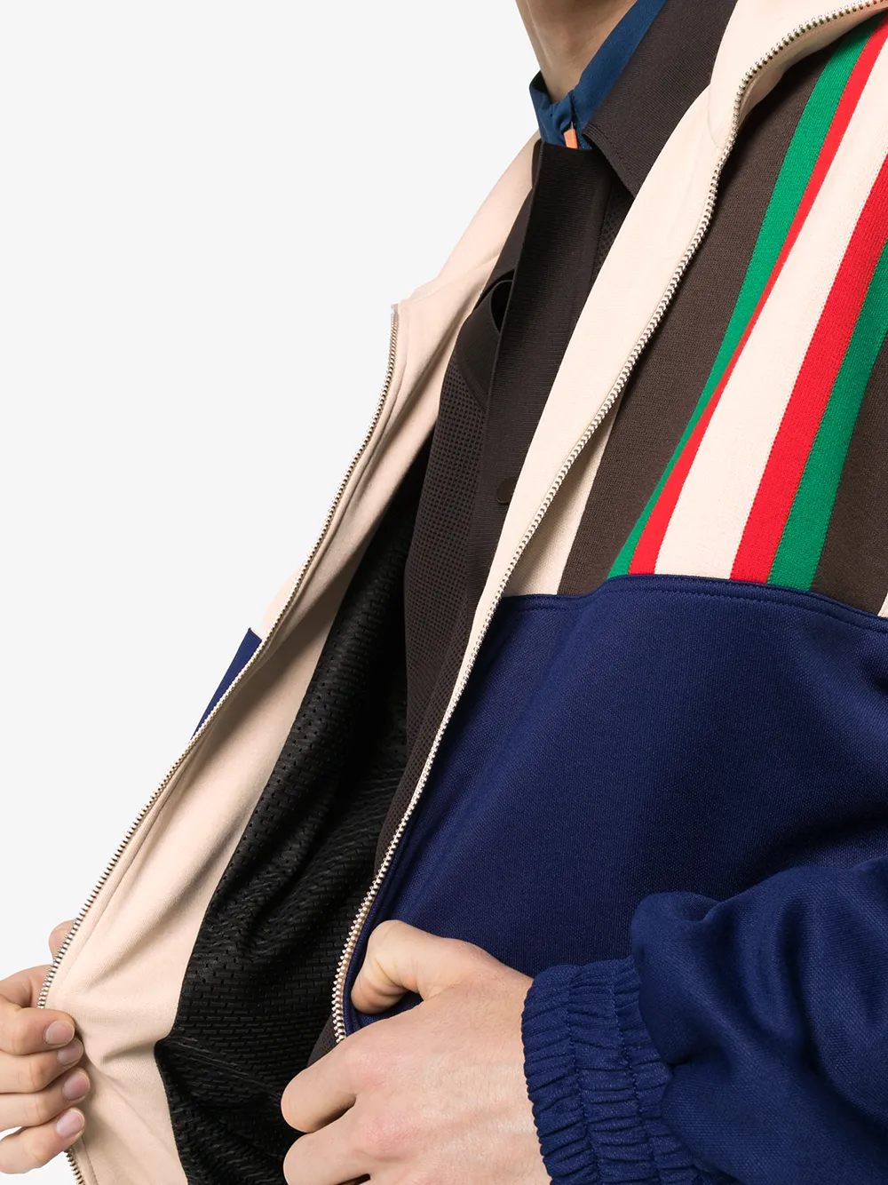 Gucci zipup Striped Track Jacket Farfetch