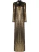 Image 1 of Gucci choker cut-out chainmail gown