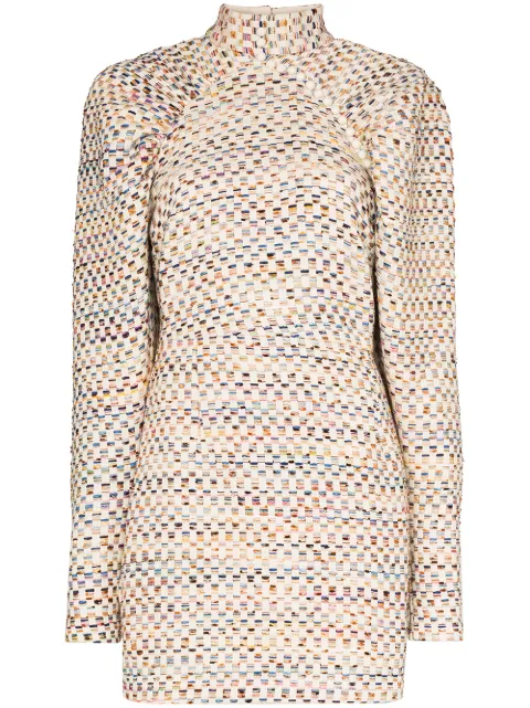 ROTATE BIRGER CHRISTENSEN Kim pouf-sleeve mini dress
