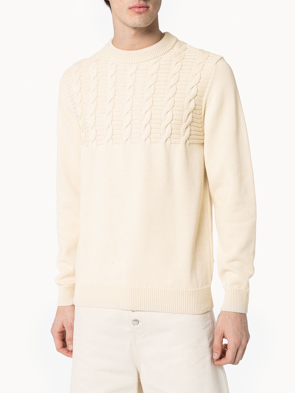 фото Sunspel cable knit jumper