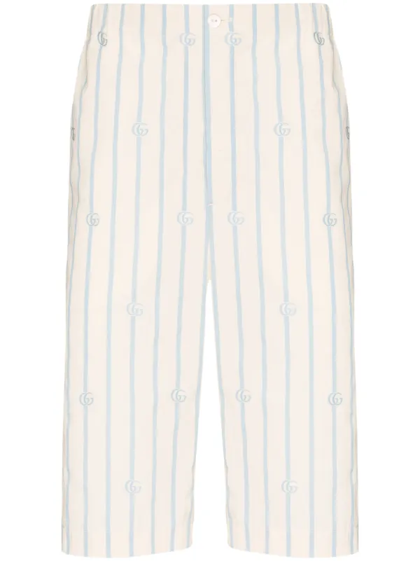 blue gucci shorts