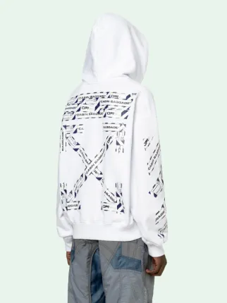 arrows print hoodie | Off-White 