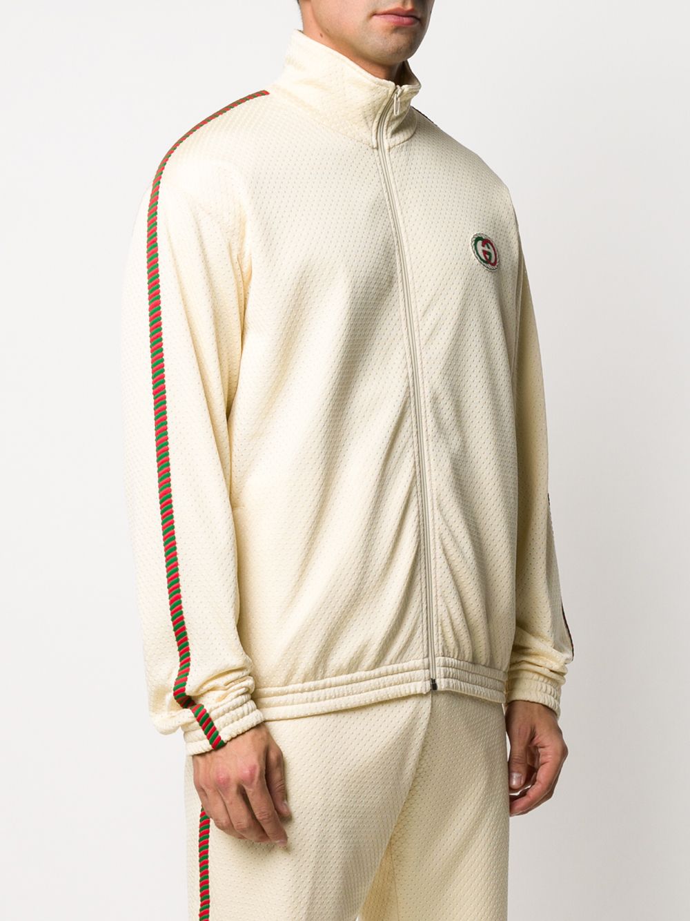 фото Gucci спортивная куртка с плетеной отделкой