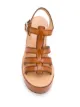 J&M Davidson open toe Jelly wedge sandals