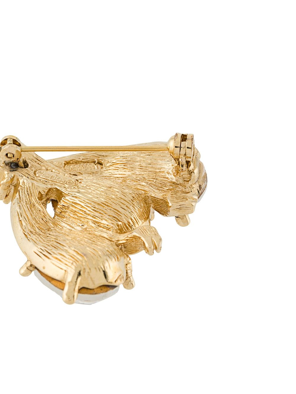 фото Christian dior pre-owned 1989 bee brooch