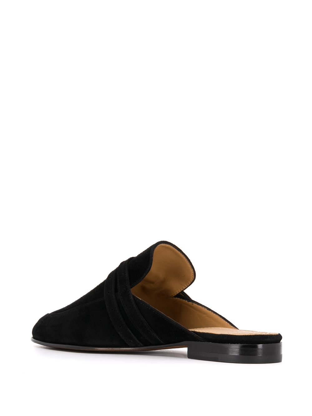 фото J&m davidson pointed toe belt mules