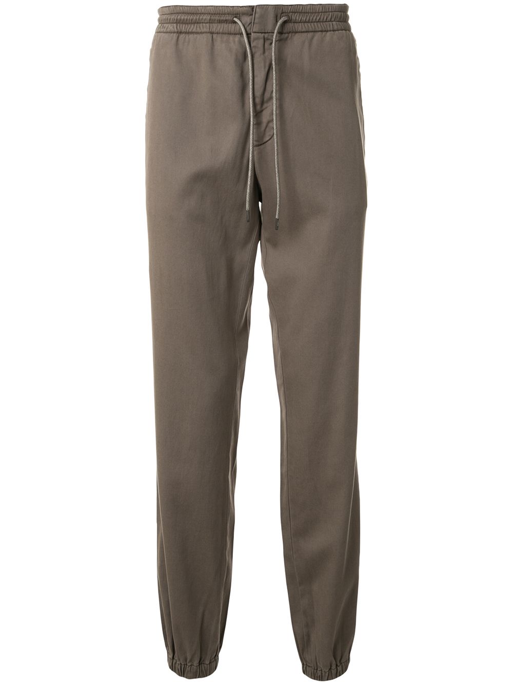 Z ZEGNA DRAWSTRING WAIST TRACK PANTS