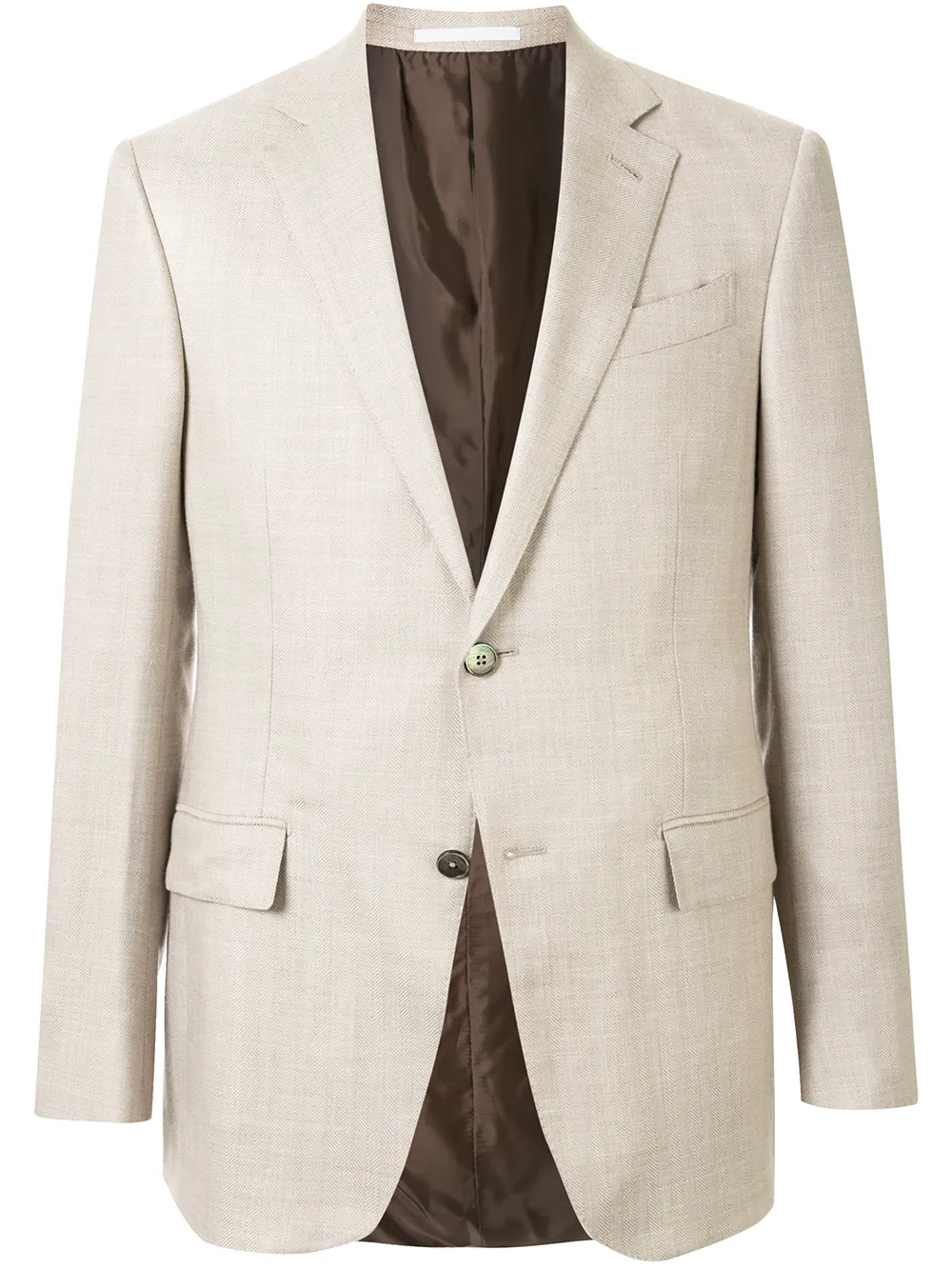 Zegna Einreihiges Sakko - Nude