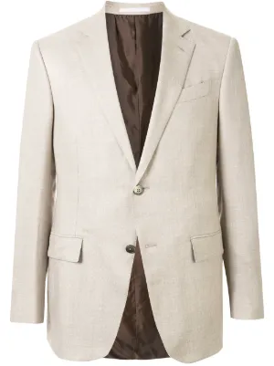 Zegna Trofeo シアサッカージャケット | ブルー | FARFETCH JP