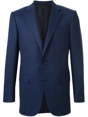 Zegna Trofeo シアサッカージャケット | ブルー | FARFETCH JP