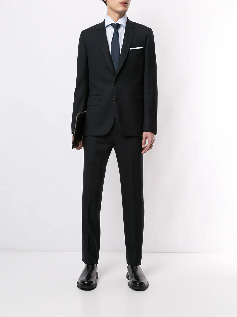 Zegna fine check print shirt | Image 2