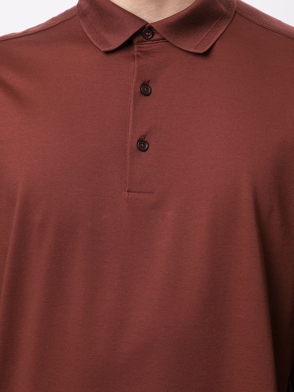 фото Ermenegildo zegna long-sleeved polo shirt