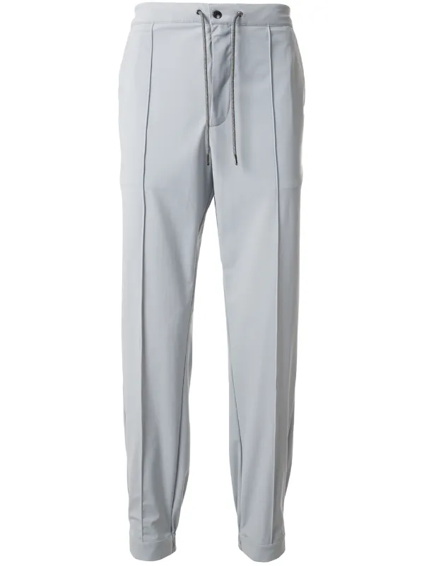 tapered leg track pants