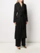 Temperley London belted shawl collar coat