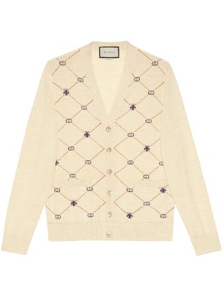 Gucci グッチ モノグラム カーディガン - Farfetch