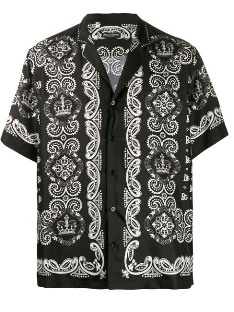 dolce and gabbana bandana shirt