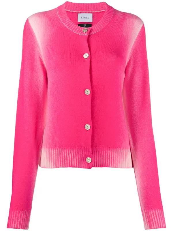 pink button up cardigan