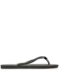 Havaianas Slim textured flip-flips - Black