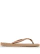 Image 1 of Havaianas Slim textured flip-flops