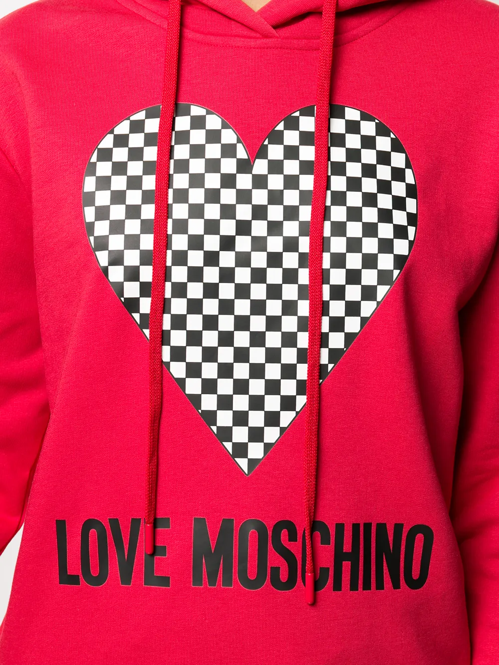 фото Love moschino худи с логотипом