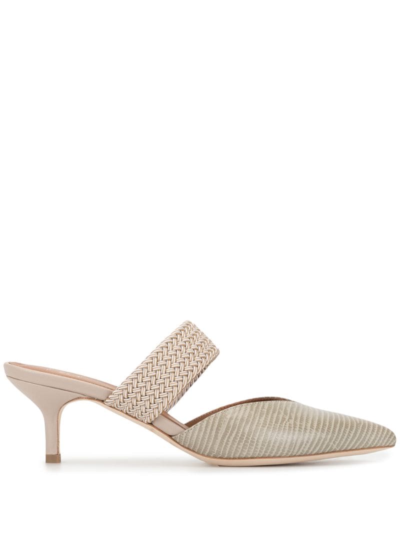 Malone Souliers 60mm Maisie Pumps In Neutrals