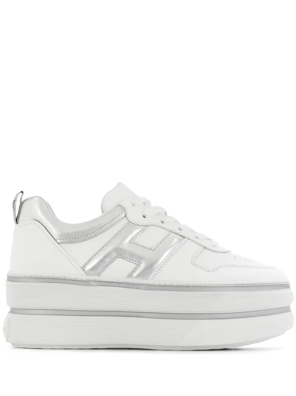 hogan h449 platform sneakers