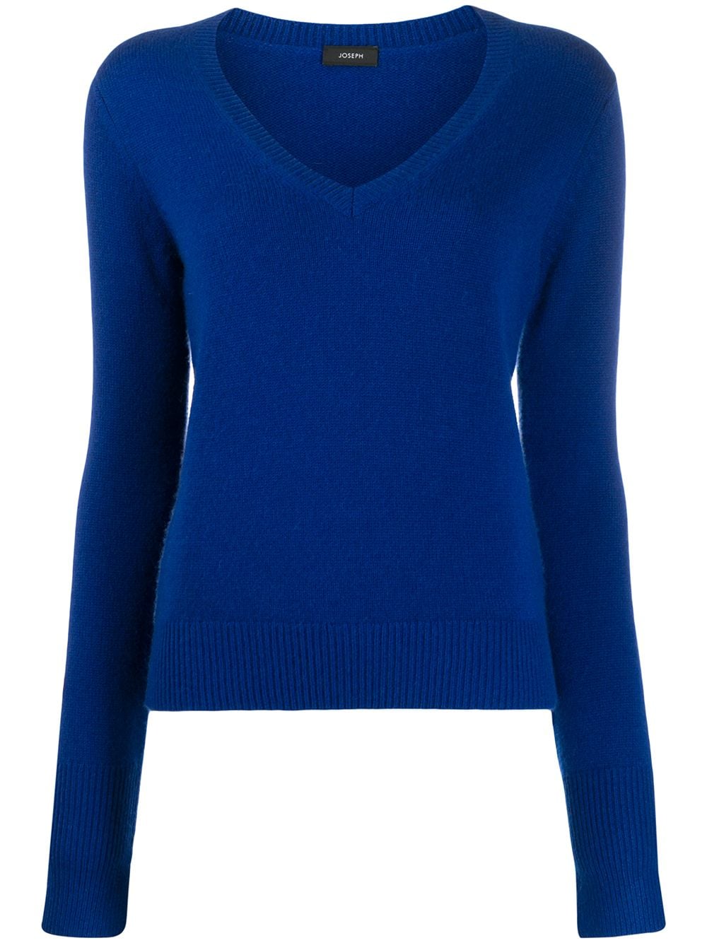 Joseph V-neck Jumper In Blue