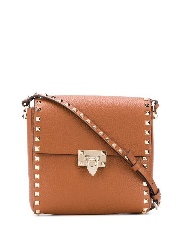 valentino garavani rockstud leather crossbody bag