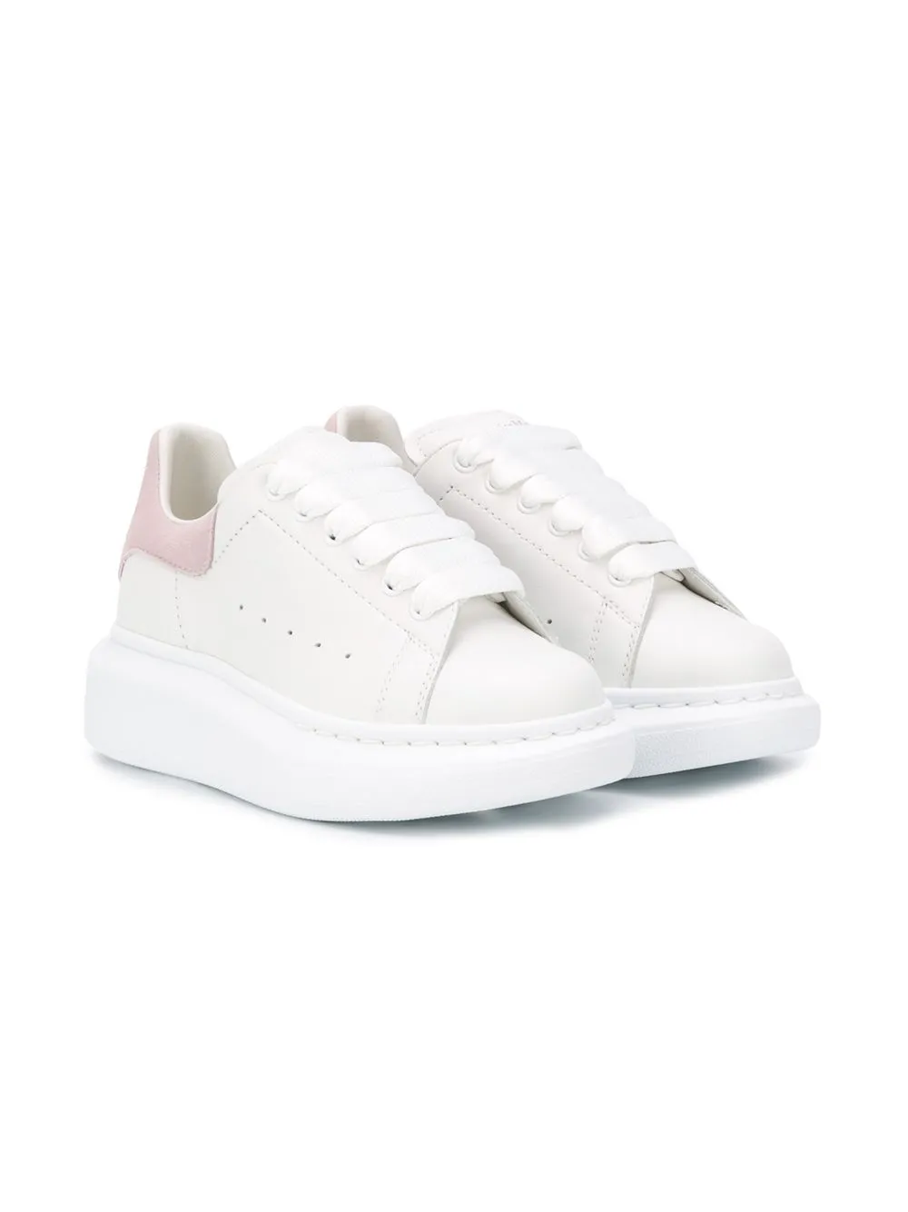 Alexander Mc Queen Kids oversized lace-up sneakers