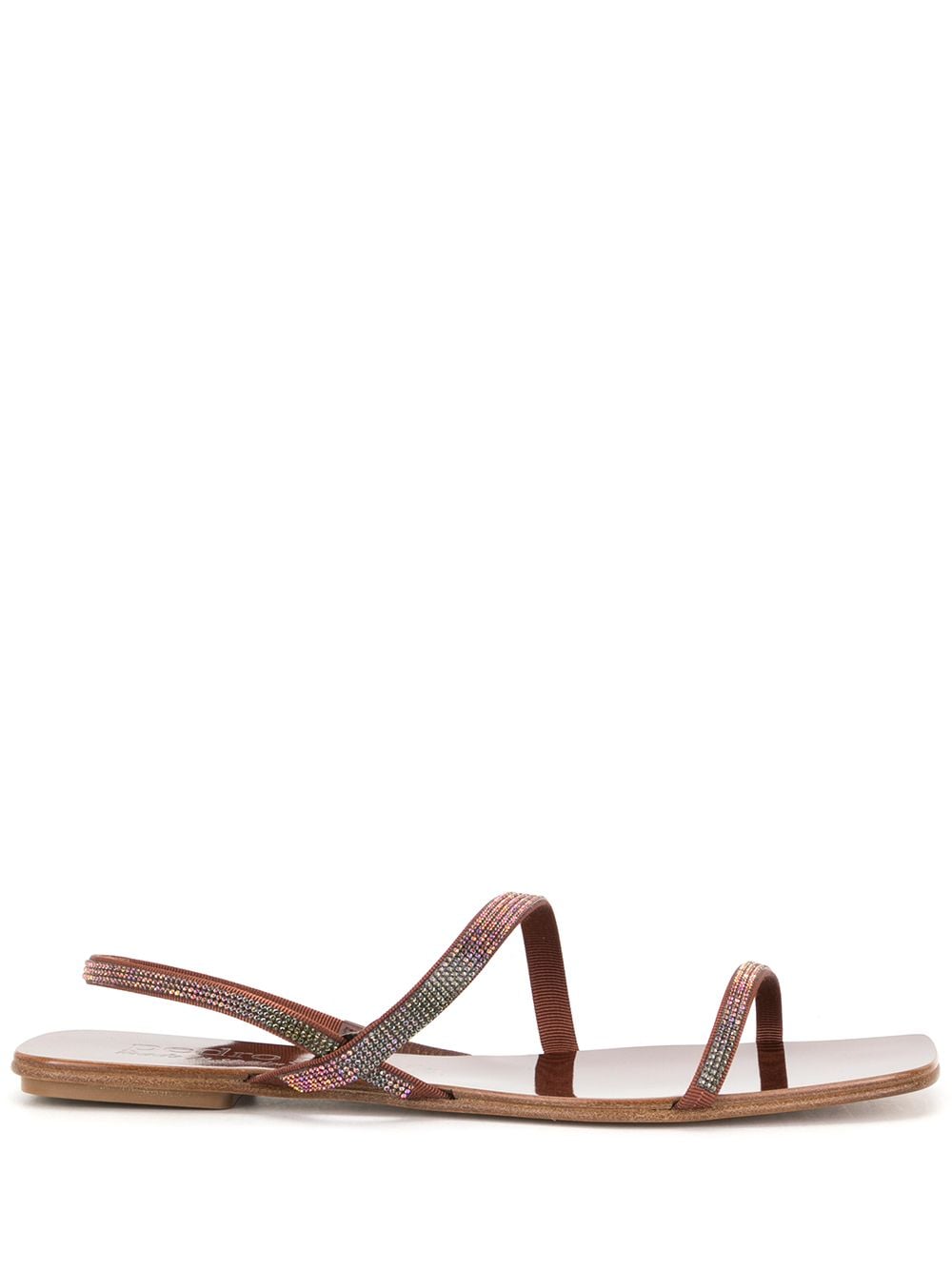 Pedro Garcia Kira Sandals In Brown