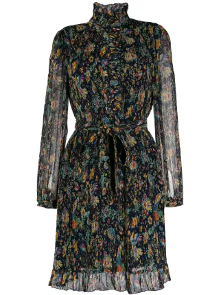Tory Burch Deneuve floral-print Plissé 