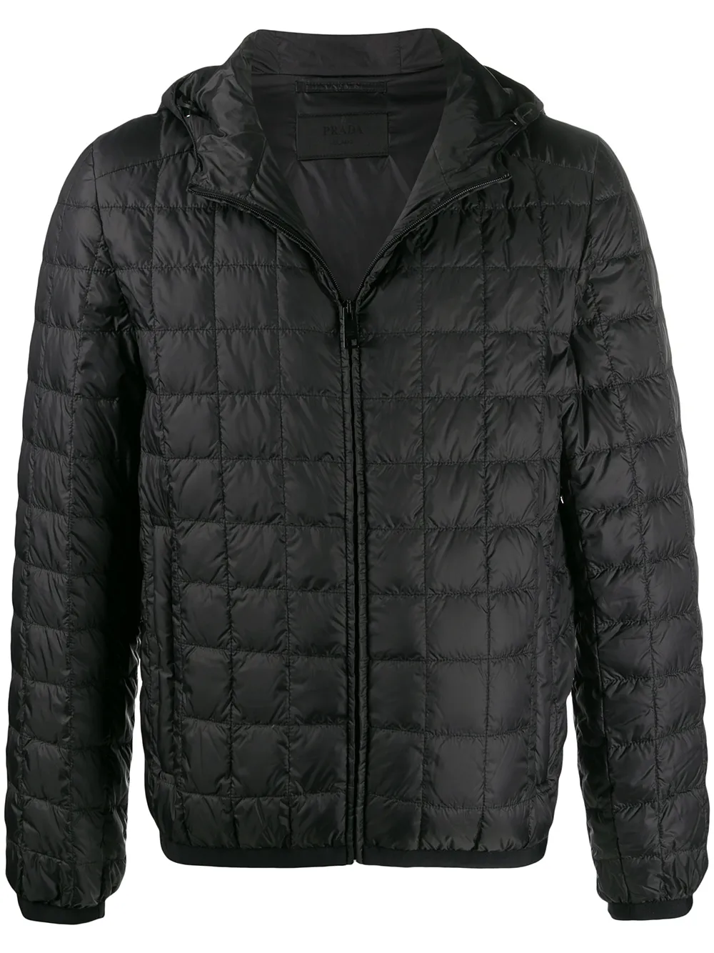 Image 1 of Prada grid quilted jacket