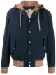Image 1 of Eleventy two-tone hooded jacket
