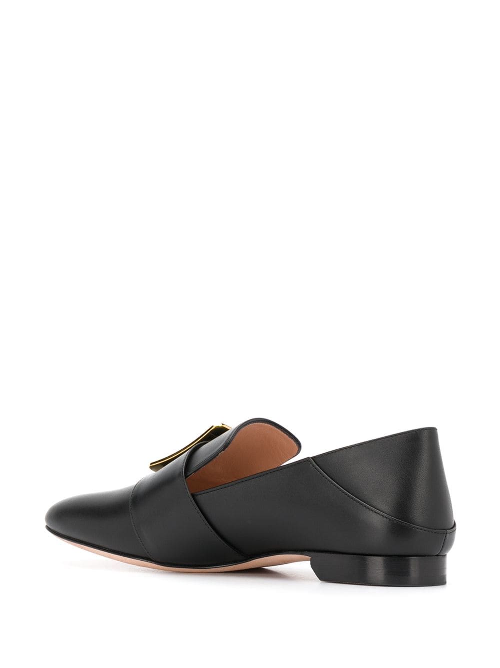 bally buckle loafers