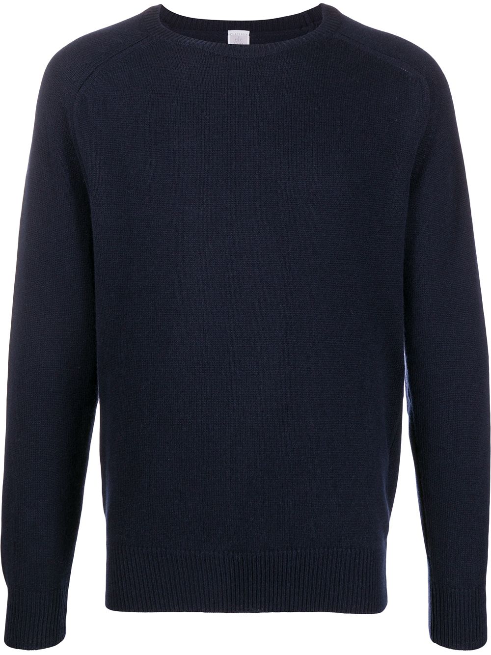 Eleventy Cashmere Long-sleeve Jumper In Blue