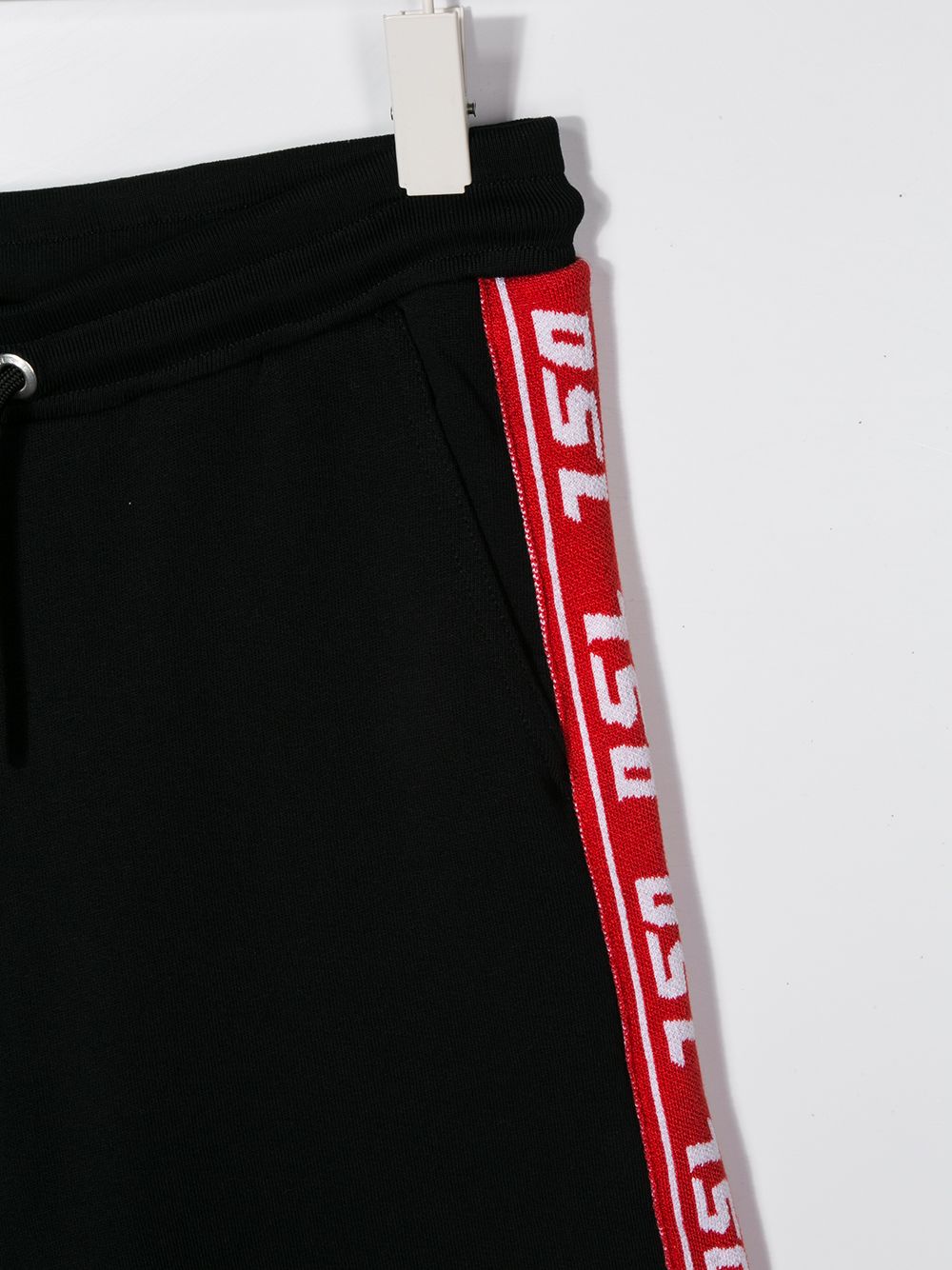 фото Diesel kids phitoshi logo band track shorts