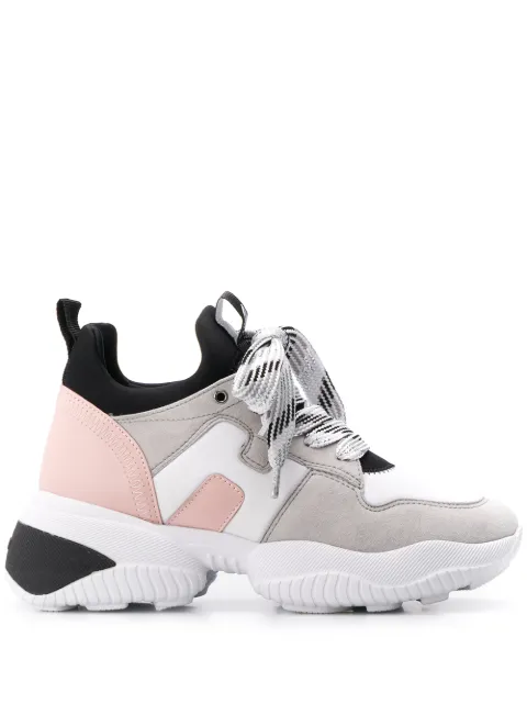Hogan side logo sneakers