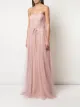 Marchesa Notte Bridesmaids Trägerloses Abendkleid