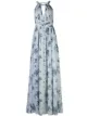 Bild 1 von Marchesa Notte Bridesmaids Chiffonkleid mit offenem Rücken
