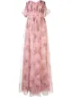 Bild 1 von Marchesa Notte Bridesmaids Drapiertes Tüllkleid