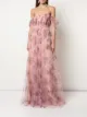 Bild 2 von Marchesa Notte Bridesmaids Drapiertes Tüllkleid