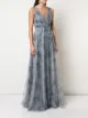 Marchesa Notte Bridesmaids Tüllkleid mit Blumen-Print
