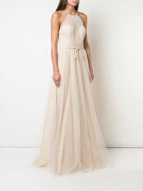 Marchesa Notte Bridesmaids halterneck tulle bridesmaid gown BM1110 - 2