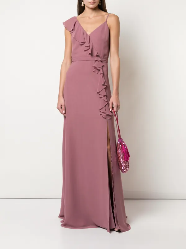 Marchesa purple gown cheap