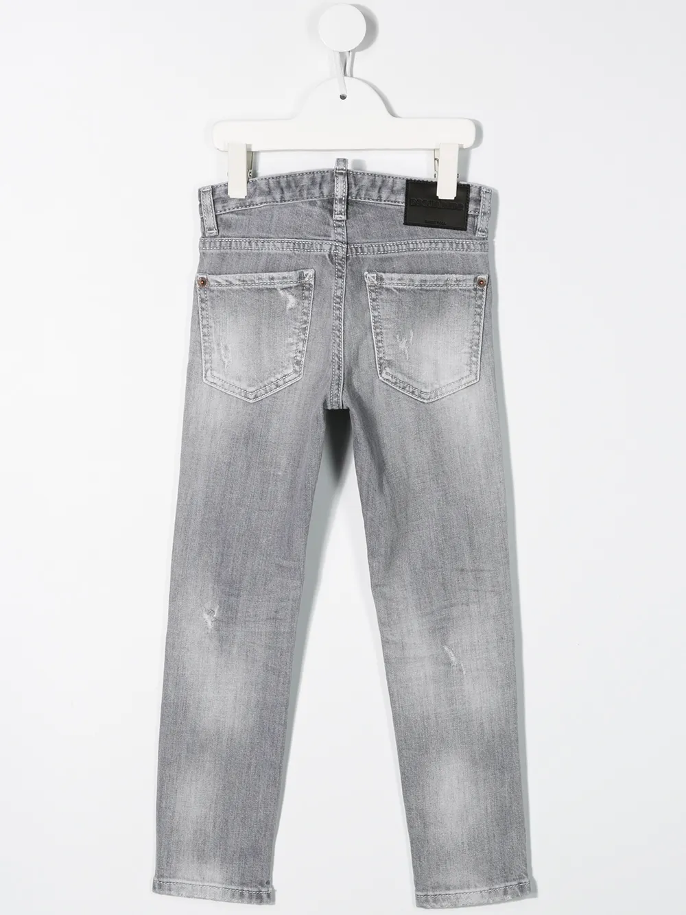 Dsquared2 Kids Jeans With Application In Grey