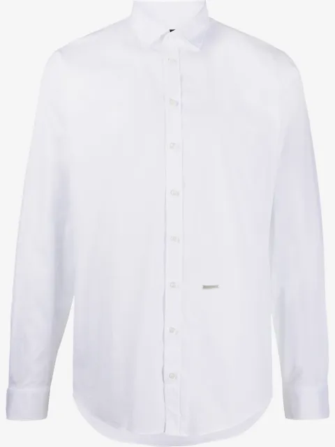 DSQUARED2 camisa con placa del logo