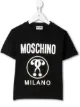 الصورة 1 من Moschino Kids تيشيرت بأكمام قصيرة وشعار الماركة